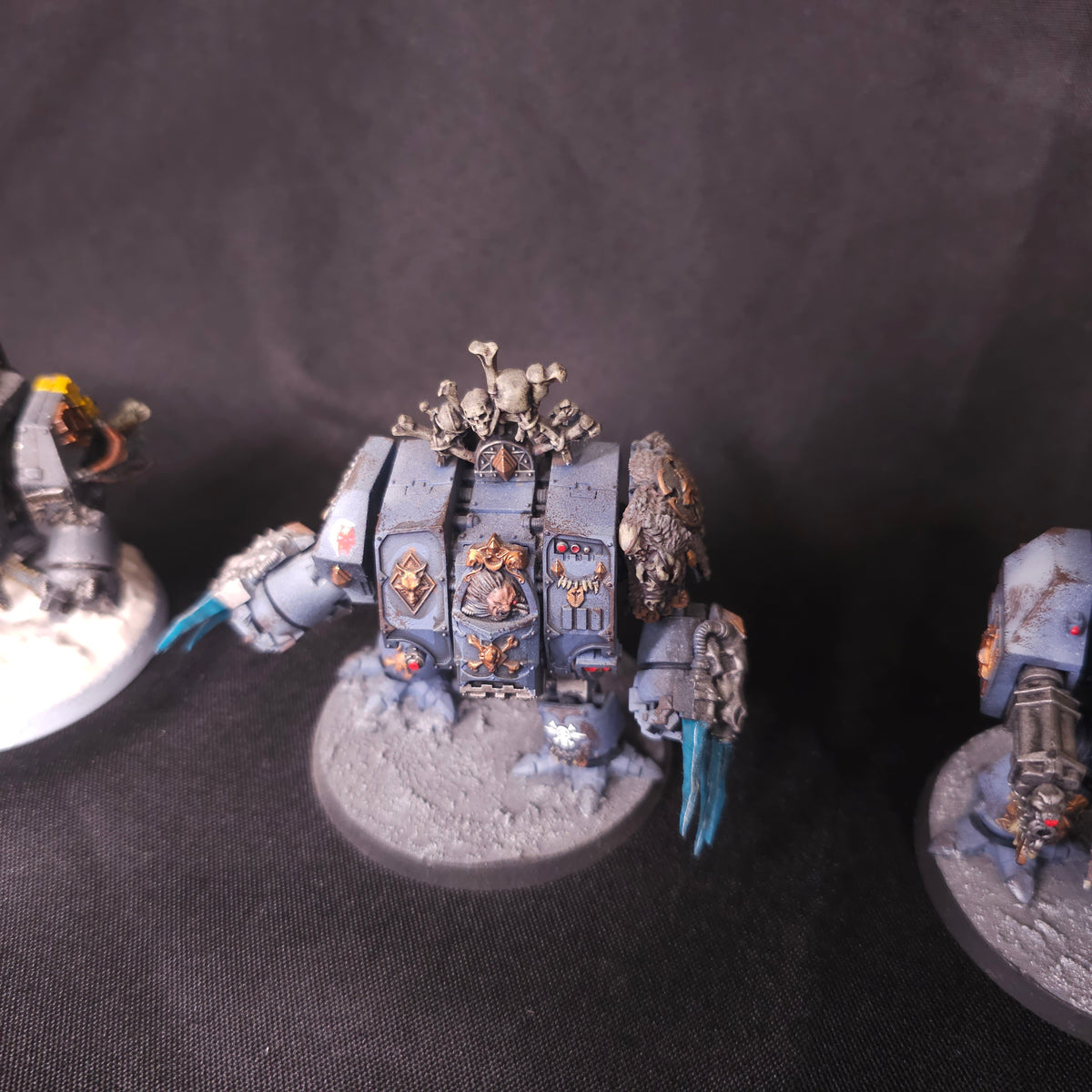Warhammer 40,000 - Space Wolves - Painted Dreadnought Collection with Bjorn & Murderfang