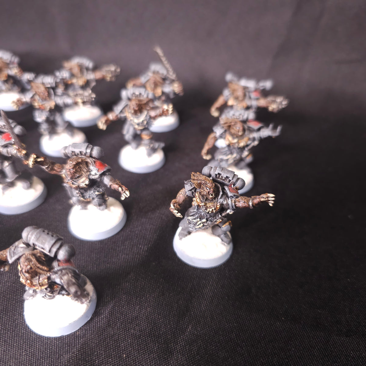Warhammer 40,000 - Space Wolves - OOP Metal 13th Company Wulfen
