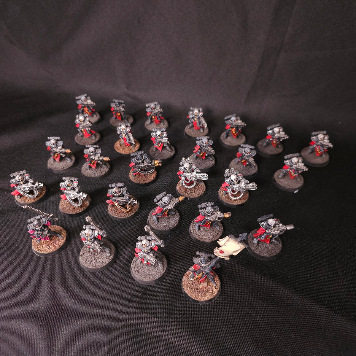 Warhammer 40,000 - Sisters of Battle - 28-Model Classic OOP Metal Infantry Force with Banner