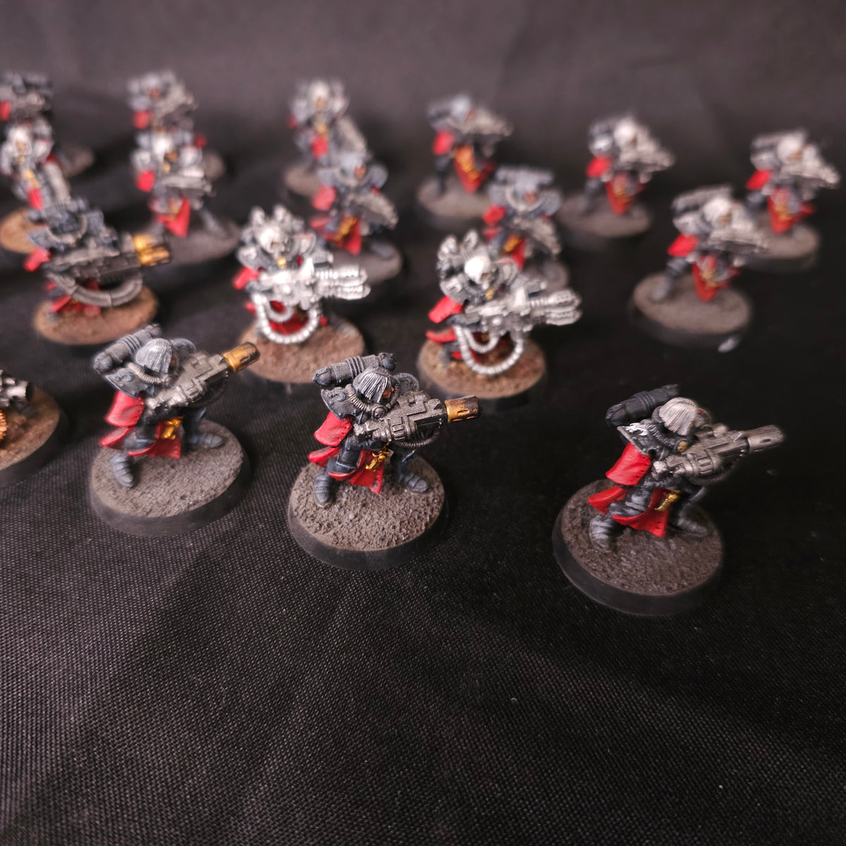 Warhammer 40,000 - Sisters of Battle - 28-Model Classic OOP Metal Infantry Force with Banner