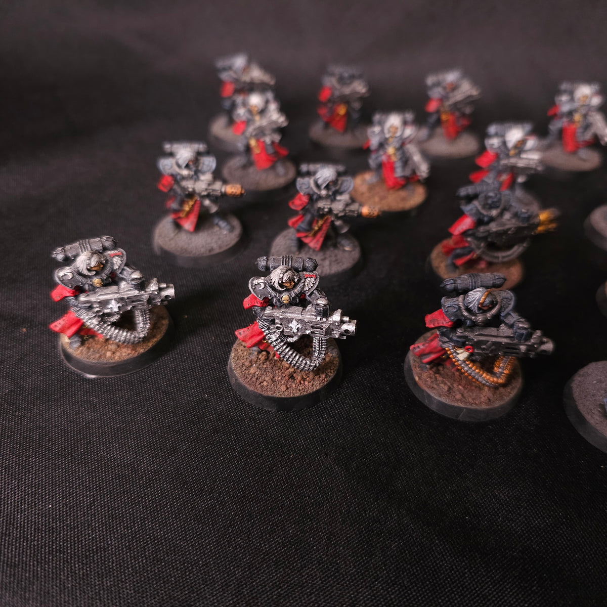 Warhammer 40,000 - Sisters of Battle - 28-Model Classic OOP Metal Infantry Force with Banner