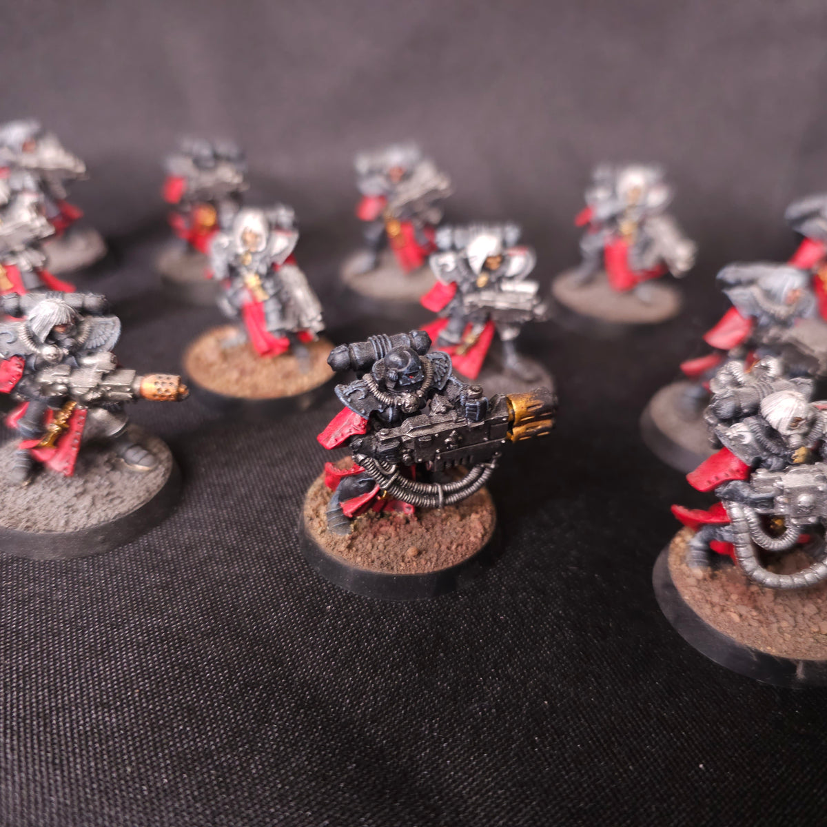 Warhammer 40,000 - Sisters of Battle - 28-Model Classic OOP Metal Infantry Force with Banner