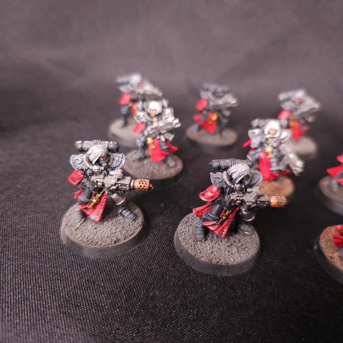 Warhammer 40,000 - Sisters of Battle - 28-Model Classic OOP Metal Infantry Force with Banner