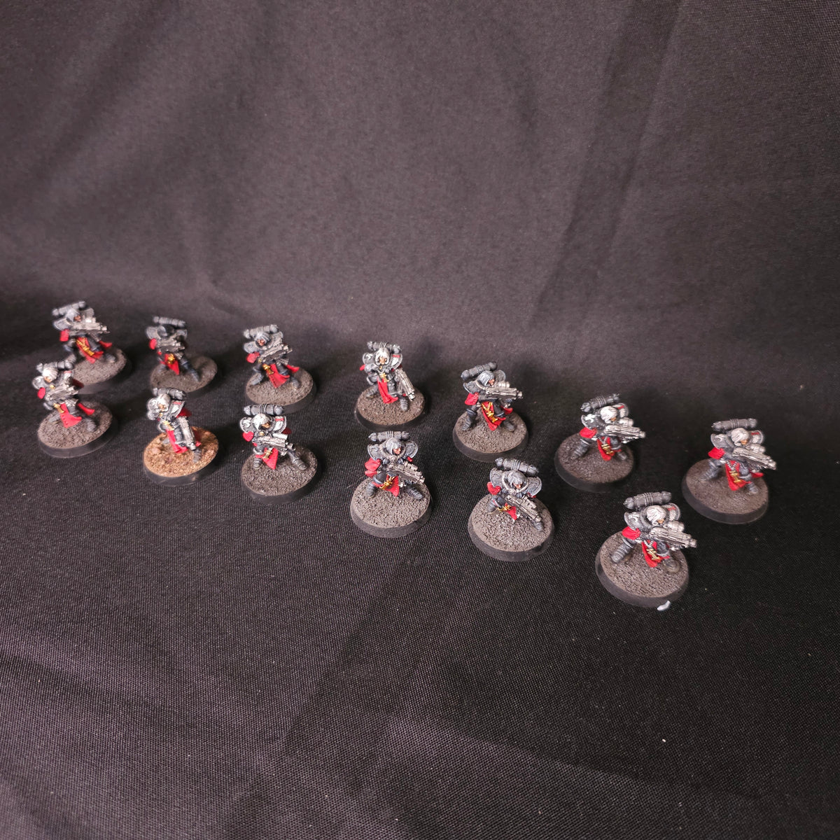 Warhammer 40,000 - Sisters of Battle - 28-Model Classic OOP Metal Infantry Force with Banner