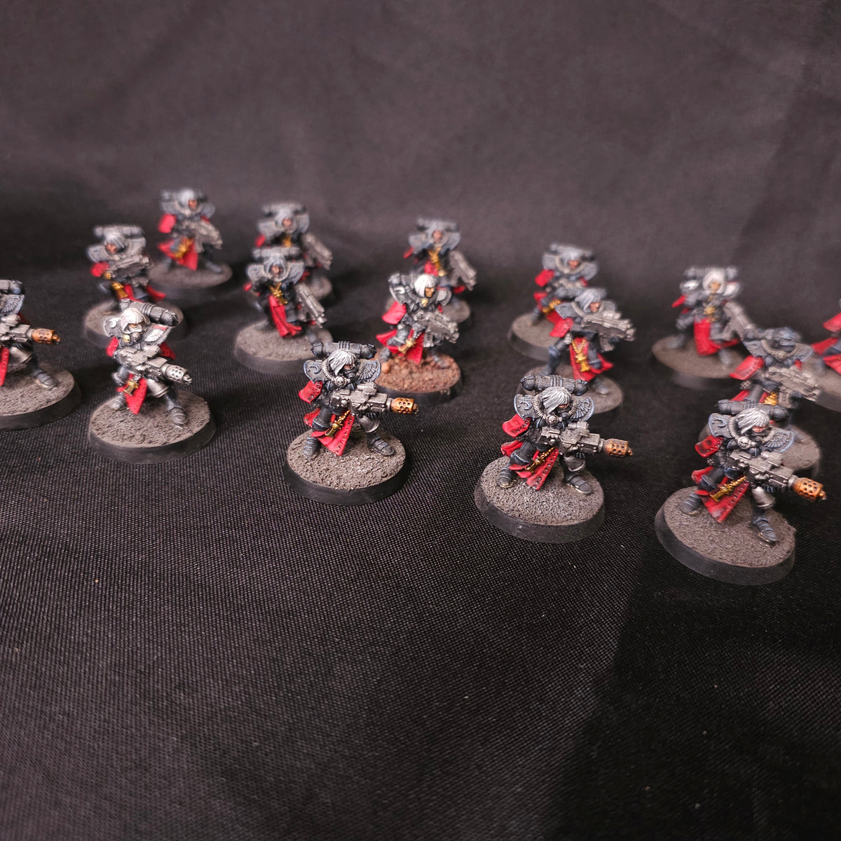 Warhammer 40,000 - Sisters of Battle - 26-Model Classic OOP Metal Infantry Force Lot 5