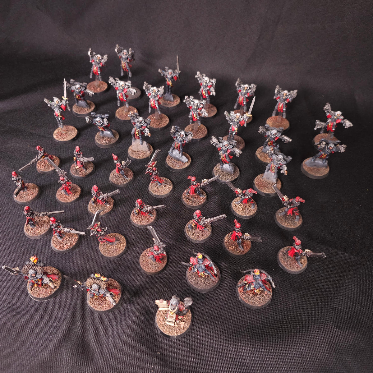 Warhammer 40,000 - Adepta Sororitas - All-Metal OOP Seraphim & Repentia Force