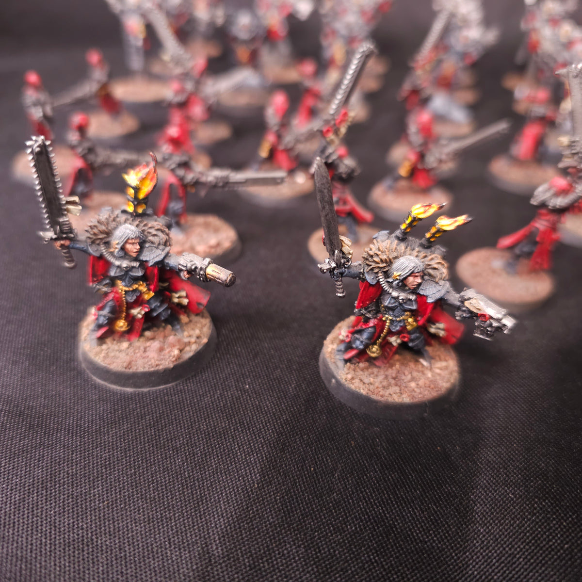 Warhammer 40,000 - Adepta Sororitas - All-Metal OOP Seraphim & Repentia Force