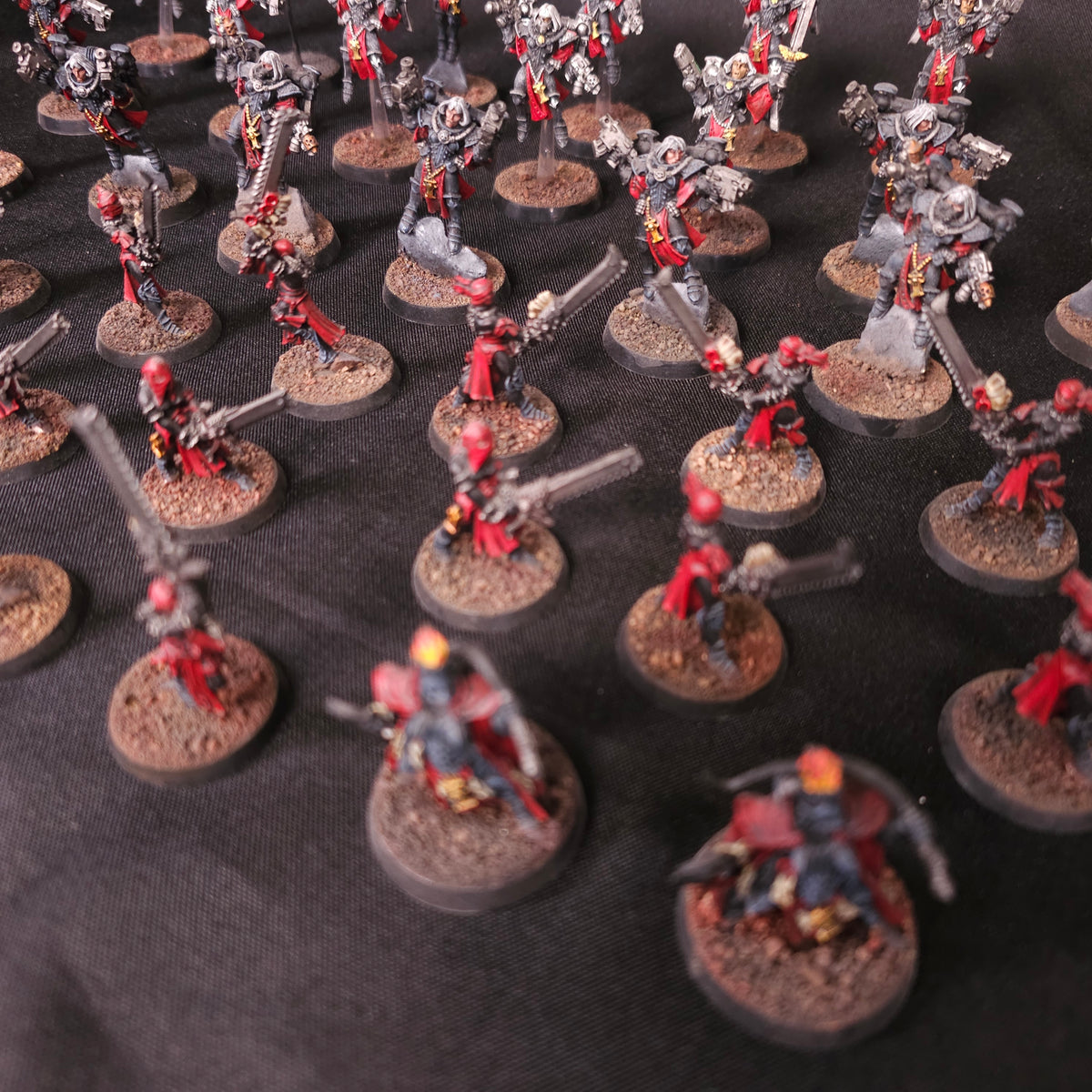 Warhammer 40,000 - Adepta Sororitas - All-Metal OOP Seraphim & Repentia Force