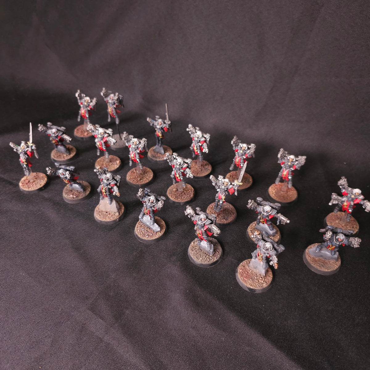 Warhammer 40,000 - Adepta Sororitas - All-Metal OOP Seraphim & Repentia Force
