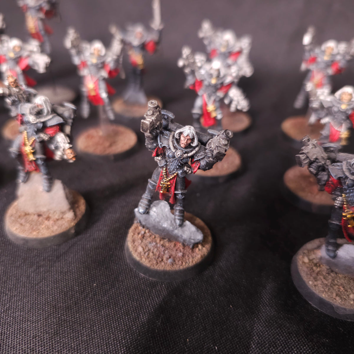 Warhammer 40,000 - Adepta Sororitas - All-Metal OOP Seraphim & Repentia Force