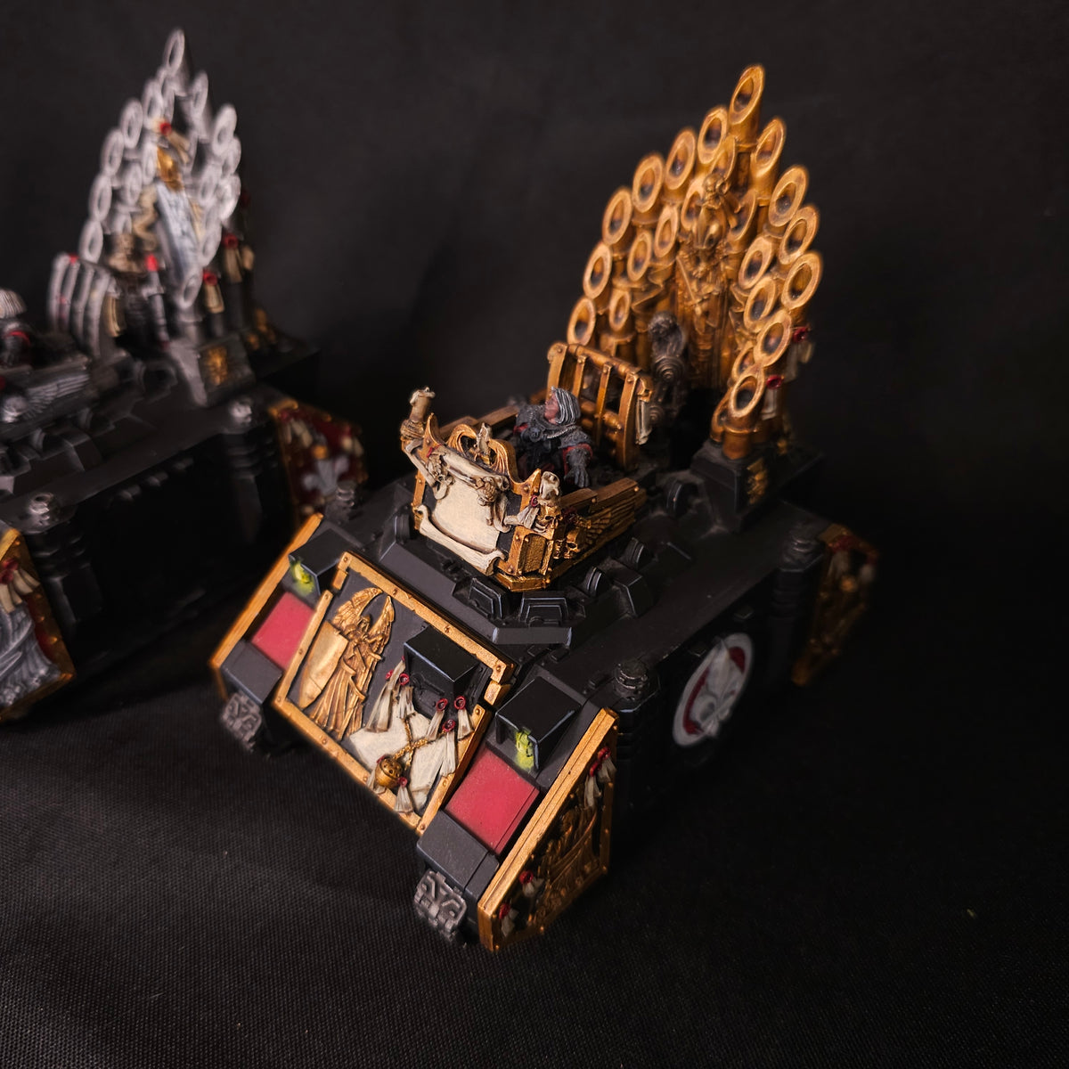Warhammer 40,000 - Adepta Sororitas - 3 Classic Exorcist Tanks