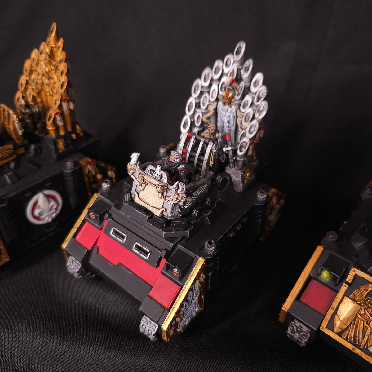 Warhammer 40,000 - Adepta Sororitas - 3 Classic Exorcist Tanks