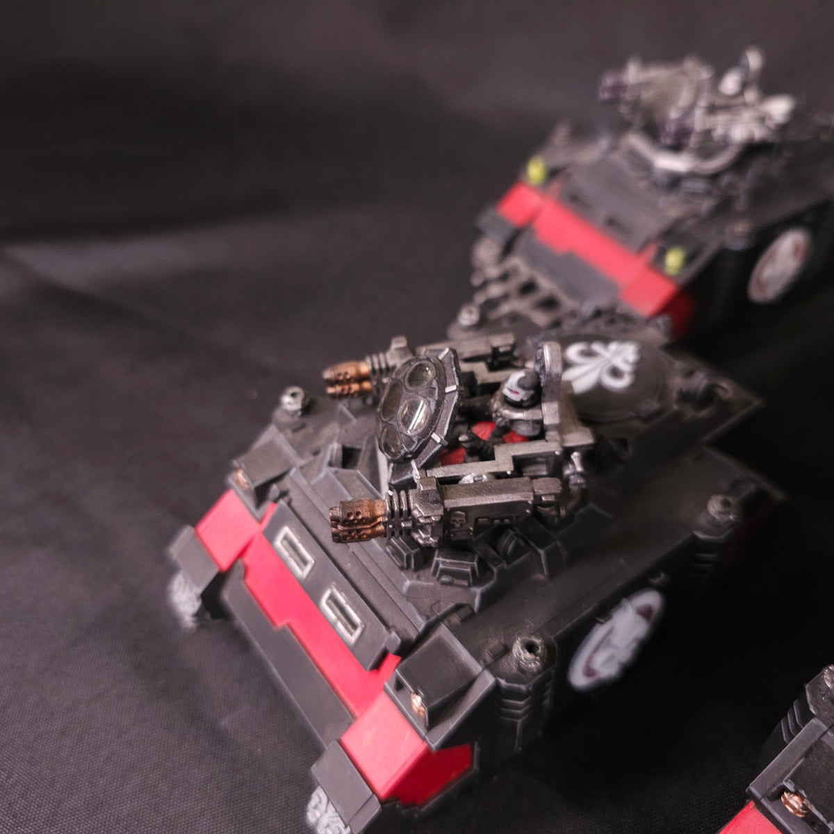 Warhammer 40,000 - Adepta Sororitas - 4 Classic Immolator Tanks
