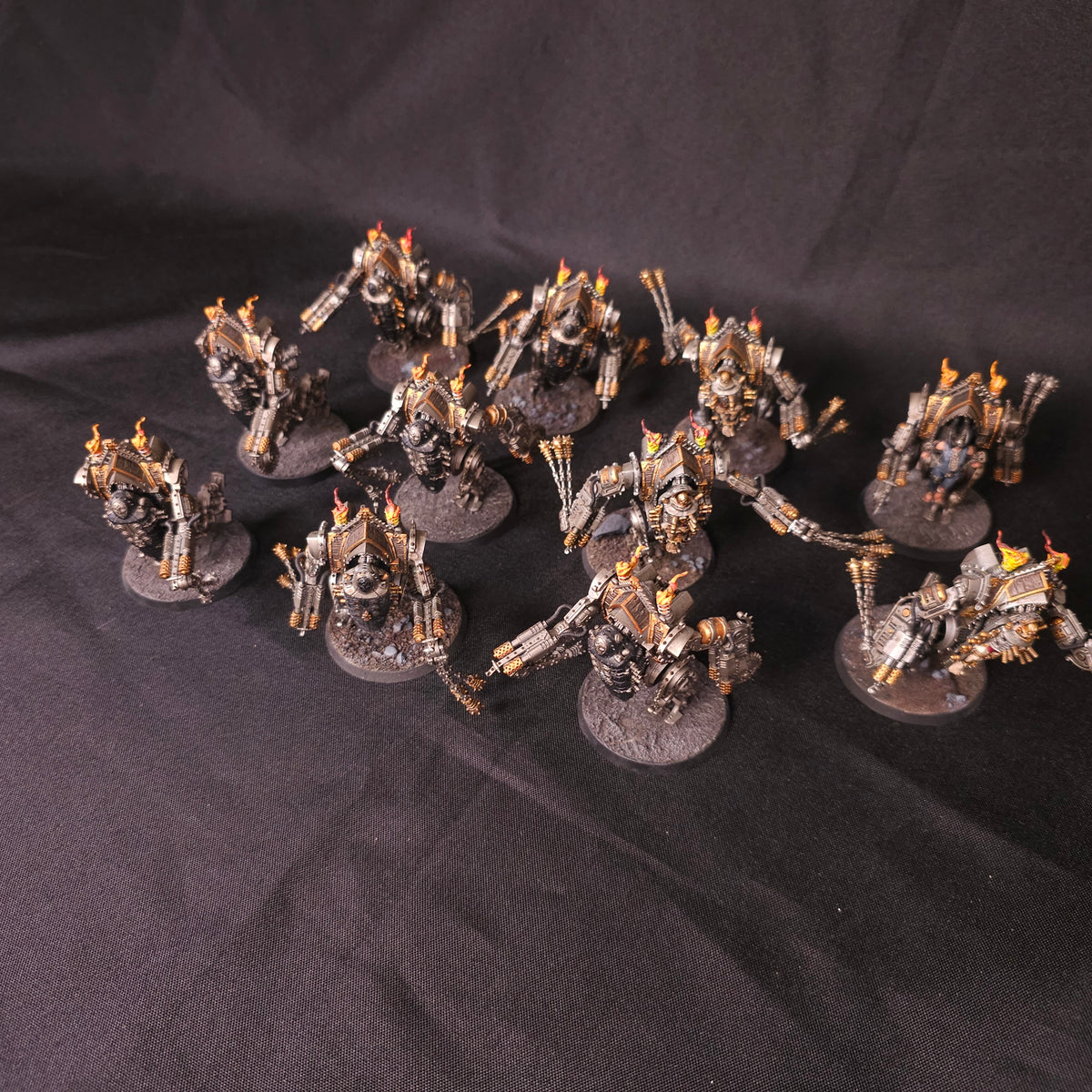 Warhammer 40,000 - Adepta Sororitas - Painted Mortifiers & Penitent Engines