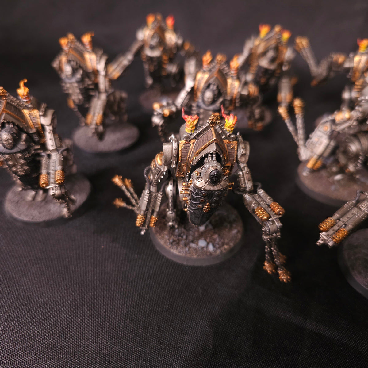Warhammer 40,000 - Adepta Sororitas - Painted Mortifiers & Penitent Engines