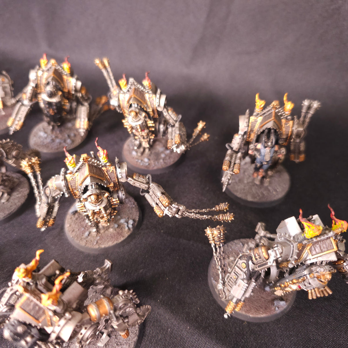 Warhammer 40,000 - Adepta Sororitas - Painted Mortifiers & Penitent Engines