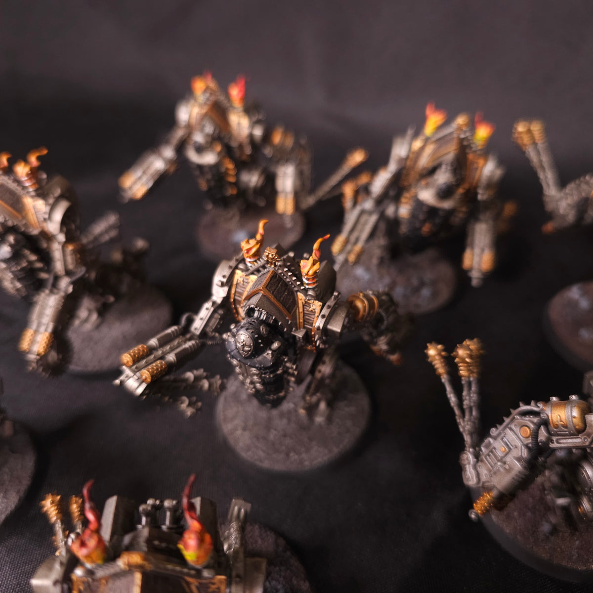 Warhammer 40,000 - Adepta Sororitas - Painted Mortifiers & Penitent Engines