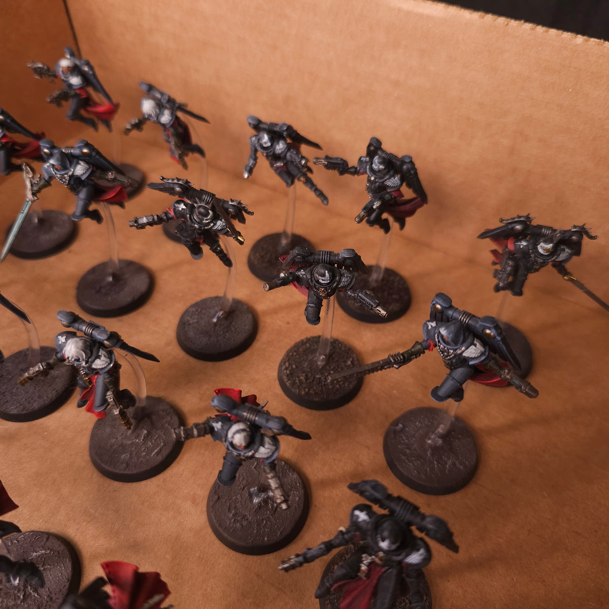 Warhammer 40,000 - Adepta Sororitas - Painted Seraphim & Zephyrim Jump Infantry
