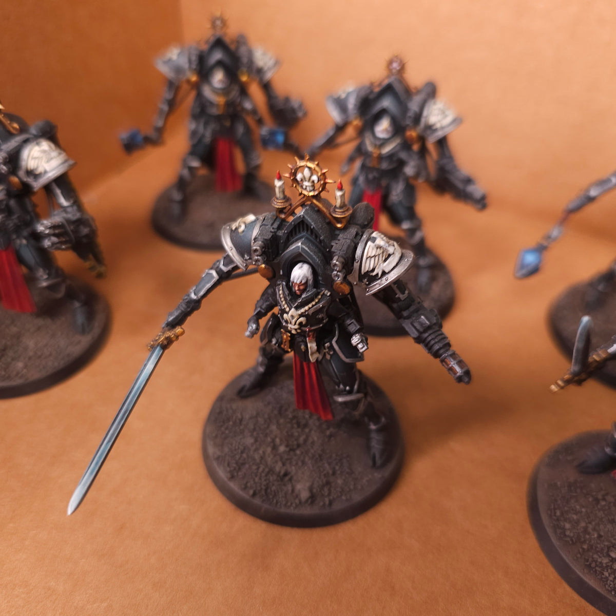 Warhammer 40,000 - Adepta Sororitas - Painted Paragon Warsuits & Sacresants