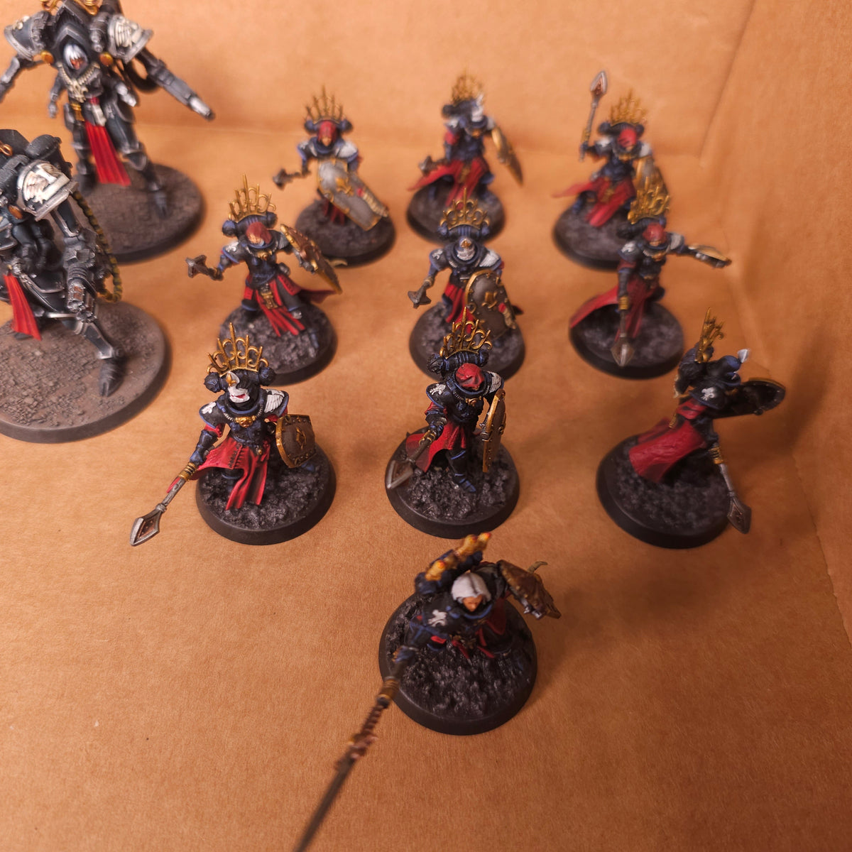 Warhammer 40,000 - Adepta Sororitas - Painted Paragon Warsuits & Sacresants
