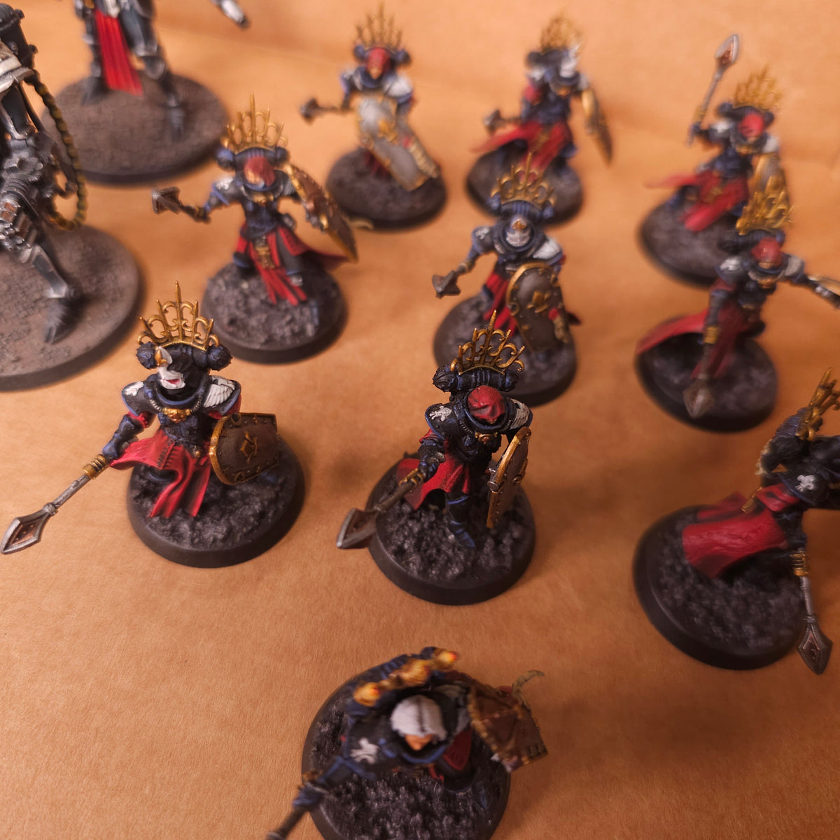 Warhammer 40,000 - Adepta Sororitas - Painted Paragon Warsuits & Sacresants