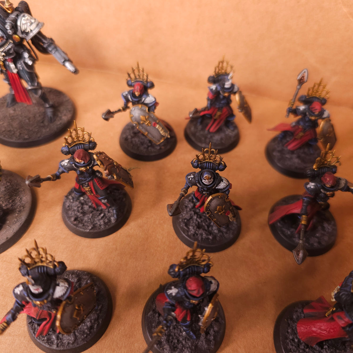 Warhammer 40,000 - Adepta Sororitas - Painted Paragon Warsuits & Sacresants