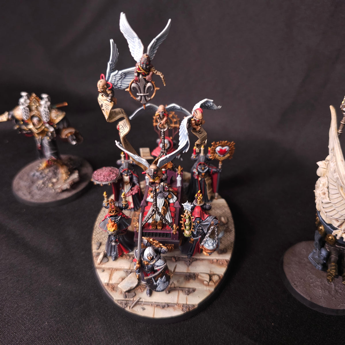 Warhammer 40,000 - Adepta Sororitas - High Quality Painted Character & Triumph Collection