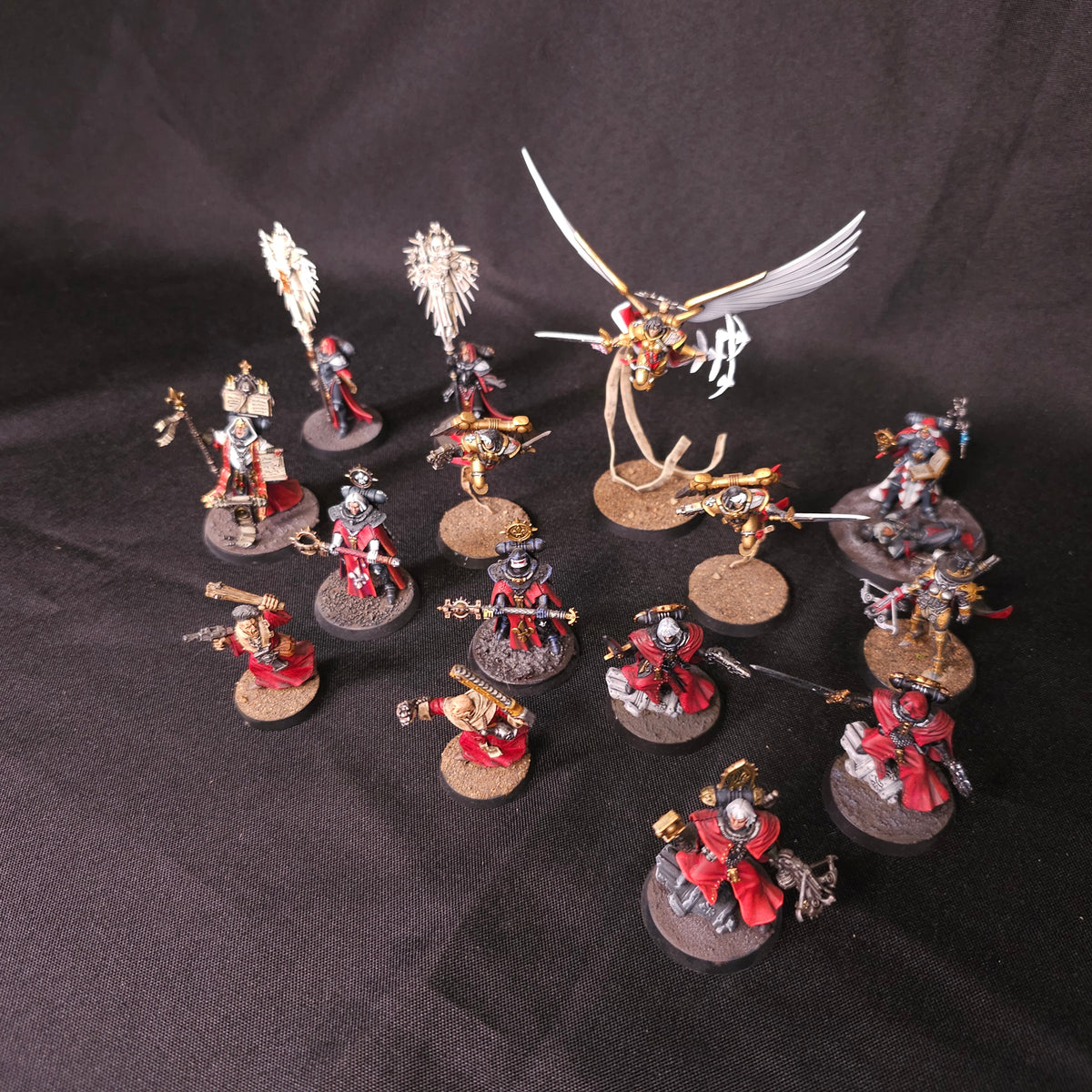 Warhammer 40,000 - Adepta Sororitas - Painted Character Collection with Saint Celestine