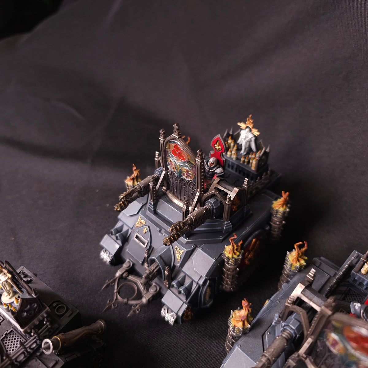 Warhammer 40,000 - Adepta Sororitas - 6 Painted Immolators