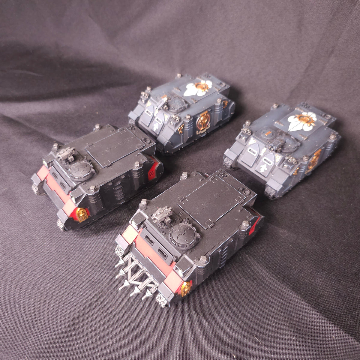 Warhammer 40,000 - Adepta Sororitas - Painted Rhino Transport Lot