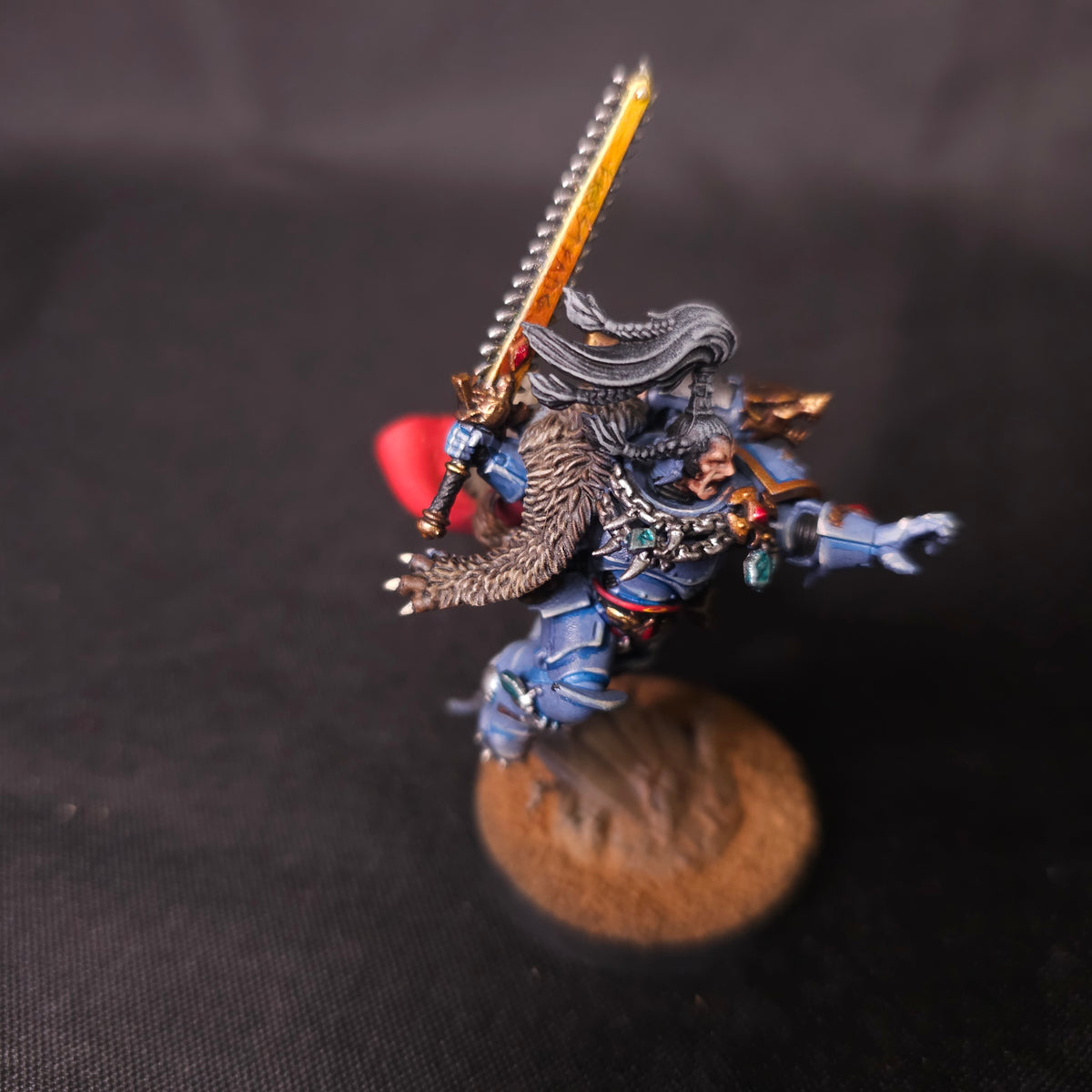 Warhammer 40,000 - Space Wolves - Ragnar Blackmane - Painted Character