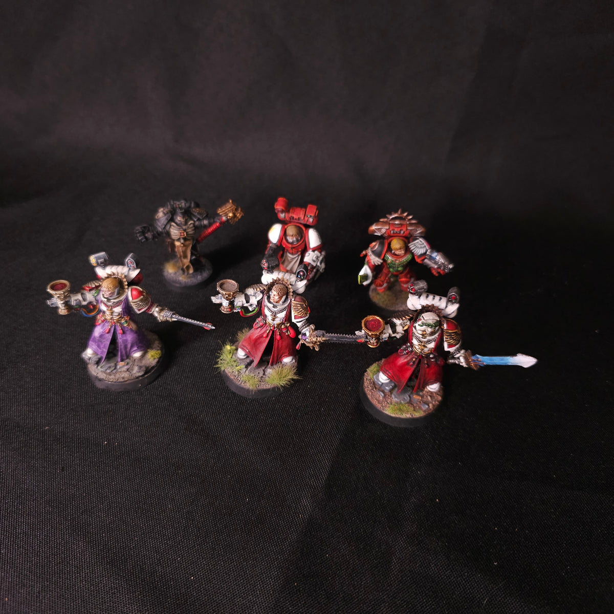 Warhammer 40,000 - Blood Angels - Painted Firstborn Character Lot