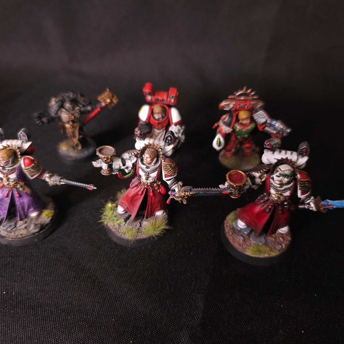 Warhammer 40,000 - Blood Angels - Painted Firstborn Character Lot
