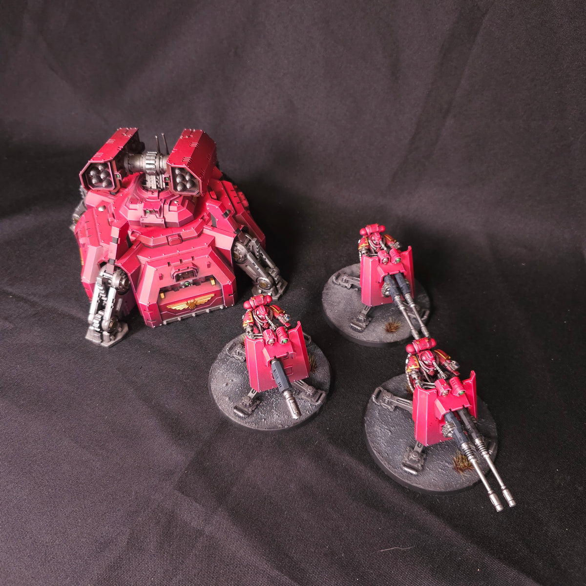 Warhammer 40,000 - Blood Angels - Hammerfall Bunker & Firestrike Servo-Turrets