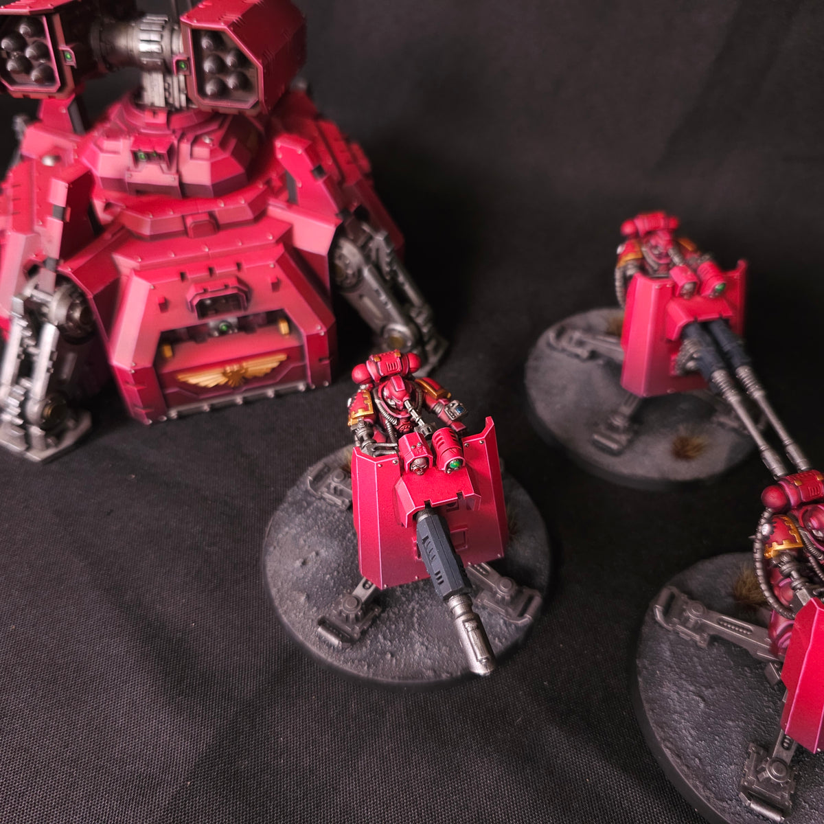 Warhammer 40,000 - Blood Angels - Hammerfall Bunker & Firestrike Servo-Turrets