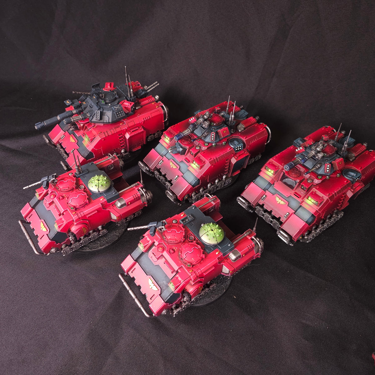 Warhammer 40,000 - Blood Angels - Painted Primaris Vehicle Lot