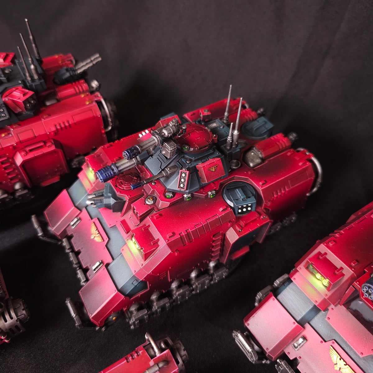 Warhammer 40,000 - Blood Angels - Painted Primaris Vehicle Lot