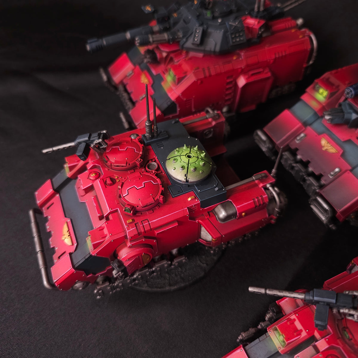 Warhammer 40,000 - Blood Angels - Painted Primaris Vehicle Lot