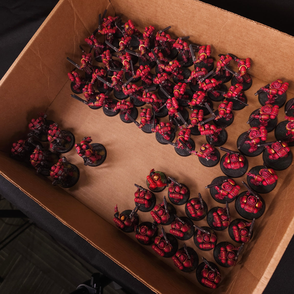 Warhammer 40,000 - Blood Angels - Painted Infantry & Centurion Force