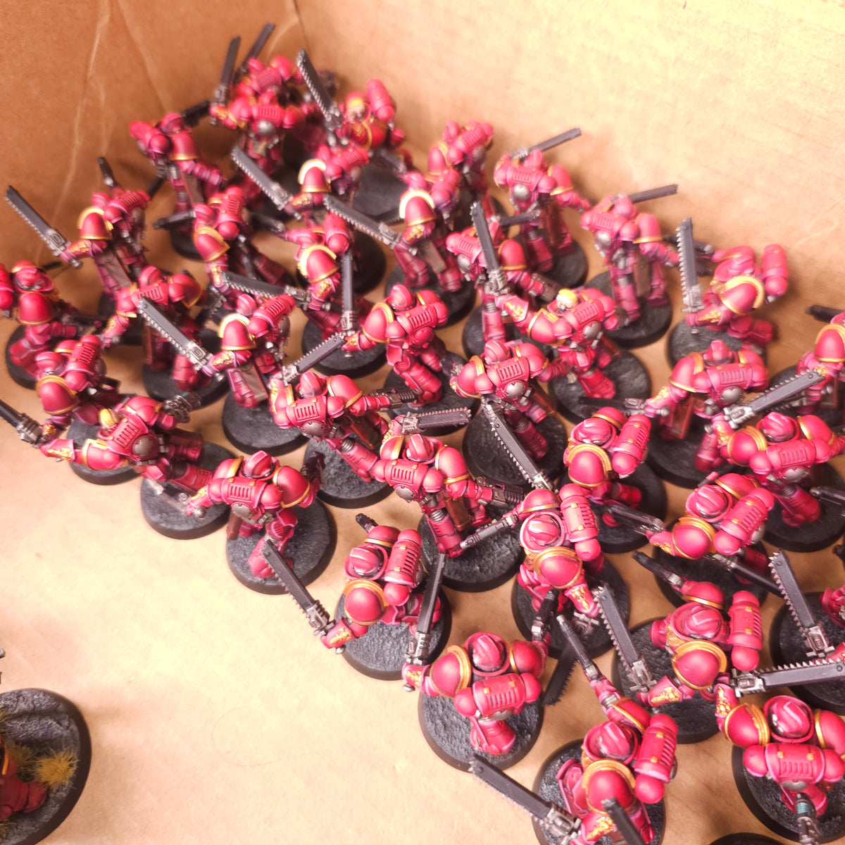 Warhammer 40,000 - Blood Angels - Painted Infantry & Centurion Force