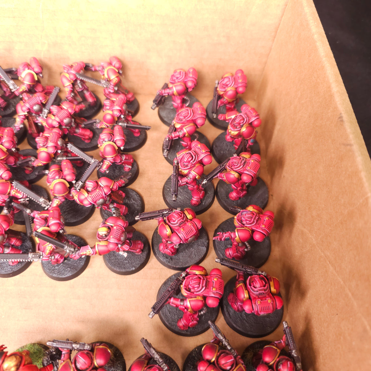 Warhammer 40,000 - Blood Angels - Painted Infantry & Centurion Force