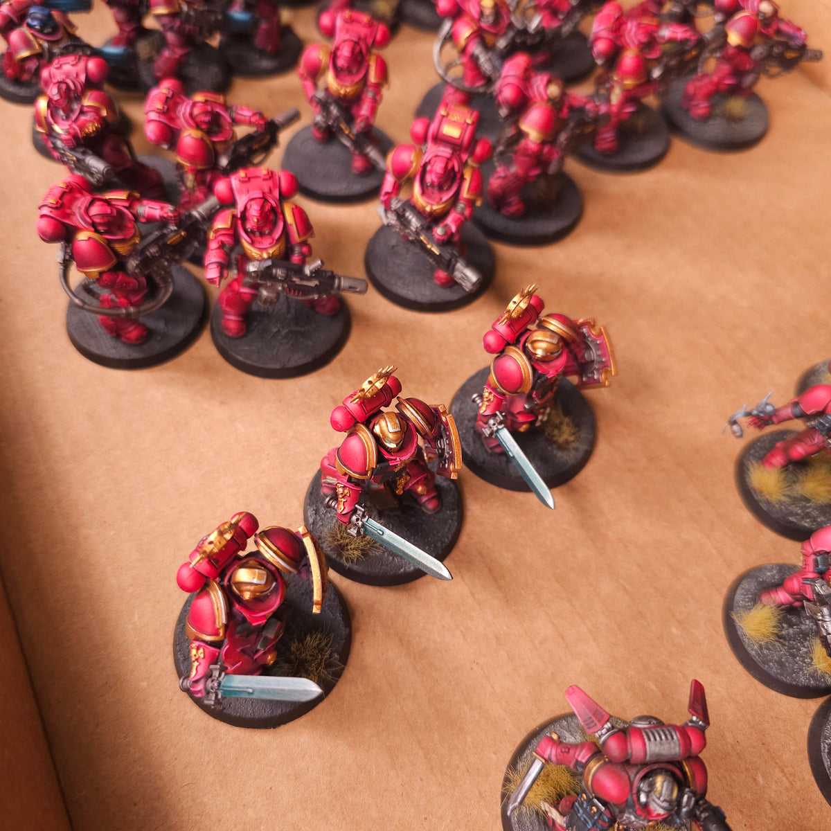Warhammer 40,000 - Blood Angels - Painted Primaris Infantry Force