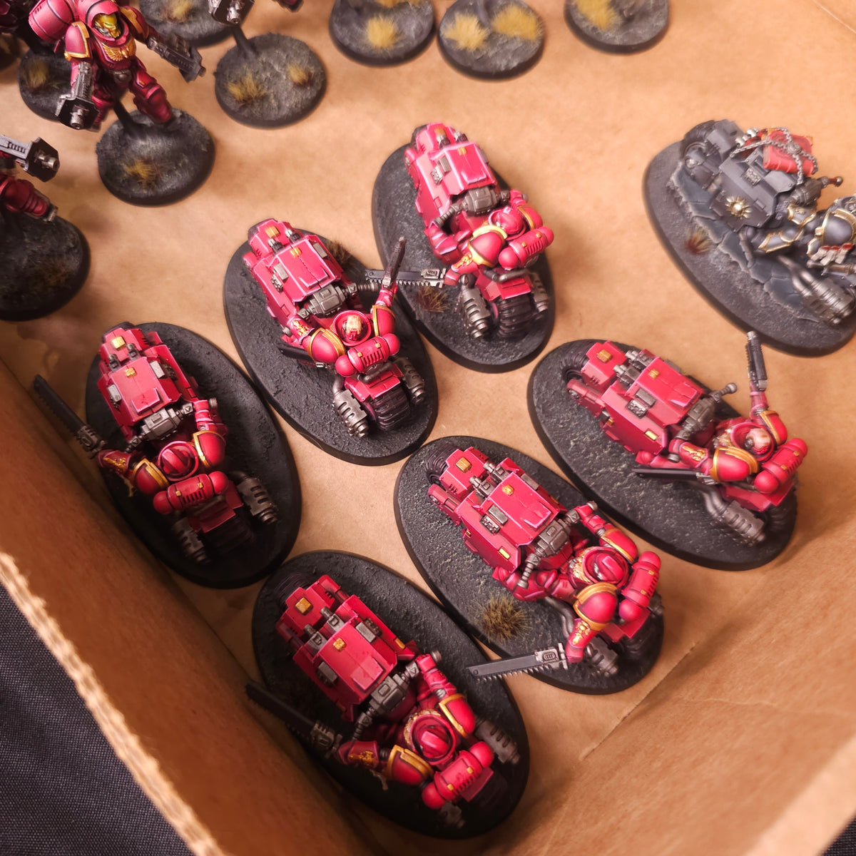 Warhammer 40,000 - Blood Angels - Painted Primaris Fast Attack Force