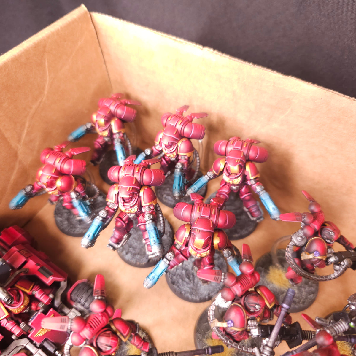 Warhammer 40,000 - Blood Angels - Painted Primaris Fast Attack Force