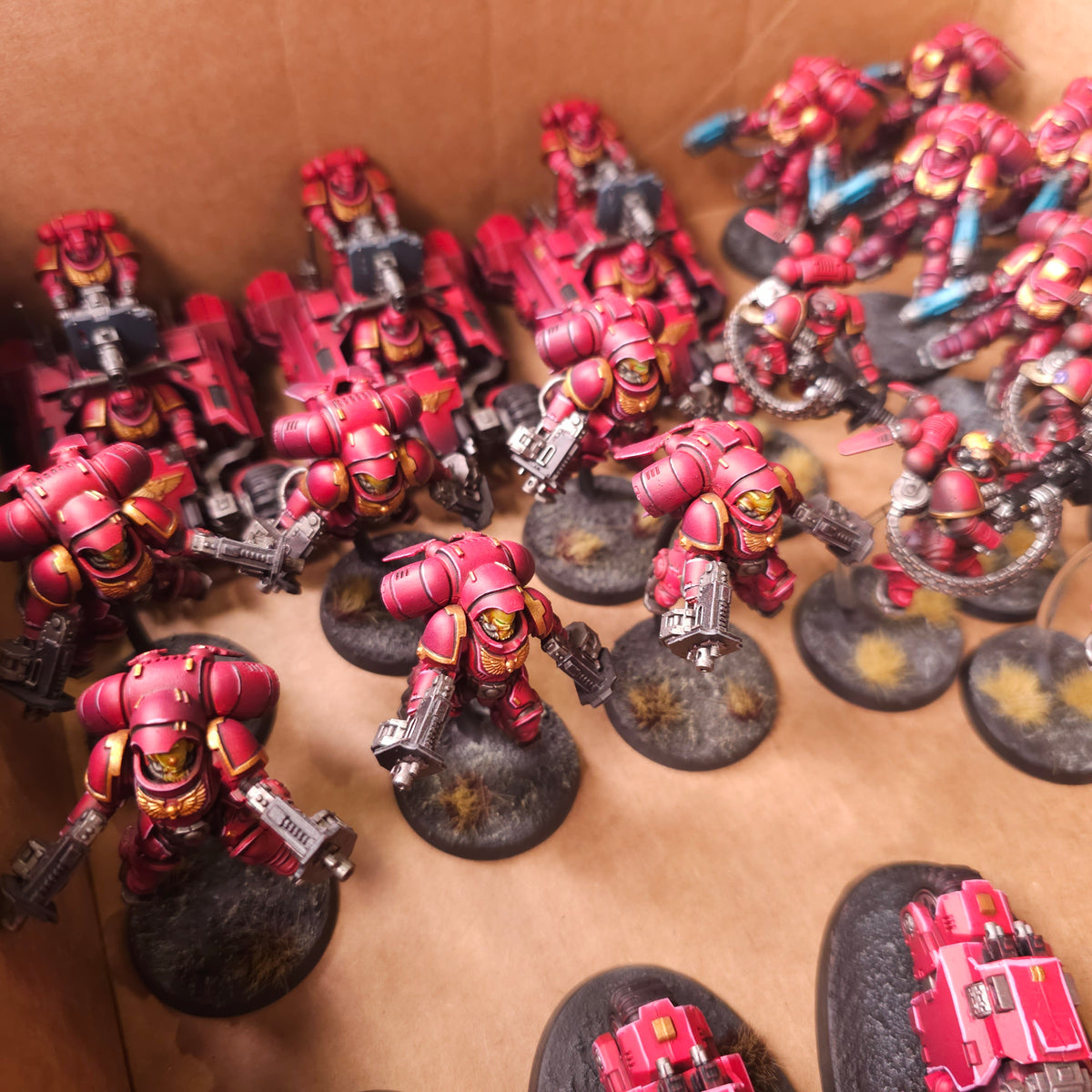 Warhammer 40,000 - Blood Angels - Painted Primaris Fast Attack Force