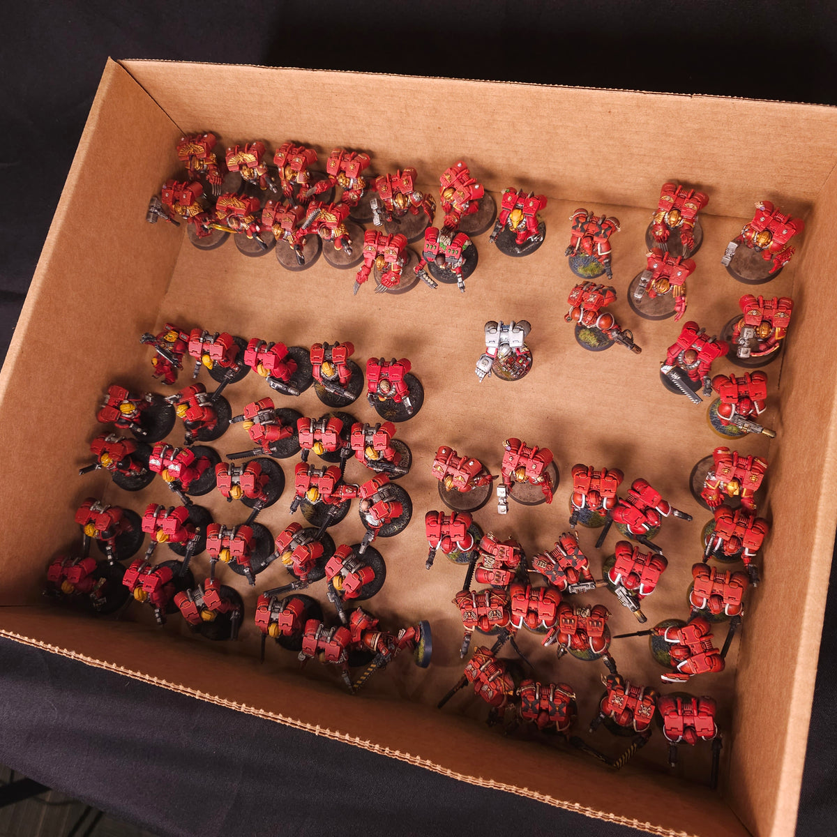 Warhammer 40,000 - Blood Angels - Painted Firstborn Jump Infantry Force