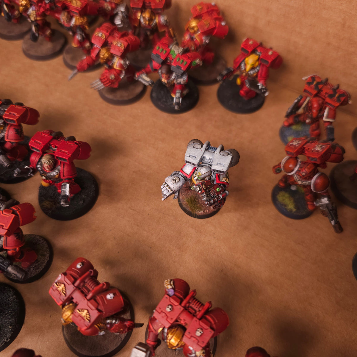 Warhammer 40,000 - Blood Angels - Painted Firstborn Jump Infantry Force