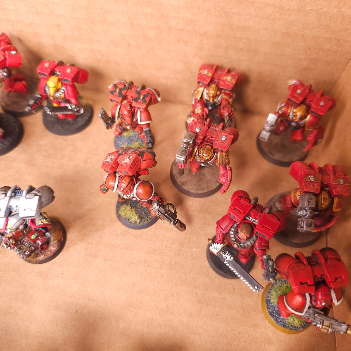 Warhammer 40,000 - Blood Angels - Painted Firstborn Jump Infantry Force
