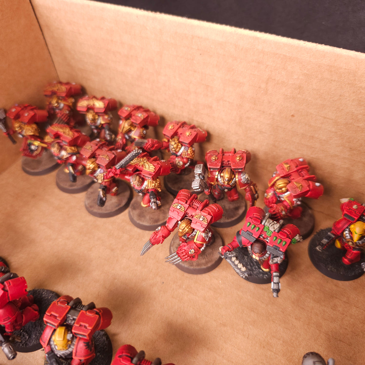 Warhammer 40,000 - Blood Angels - Painted Firstborn Jump Infantry Force