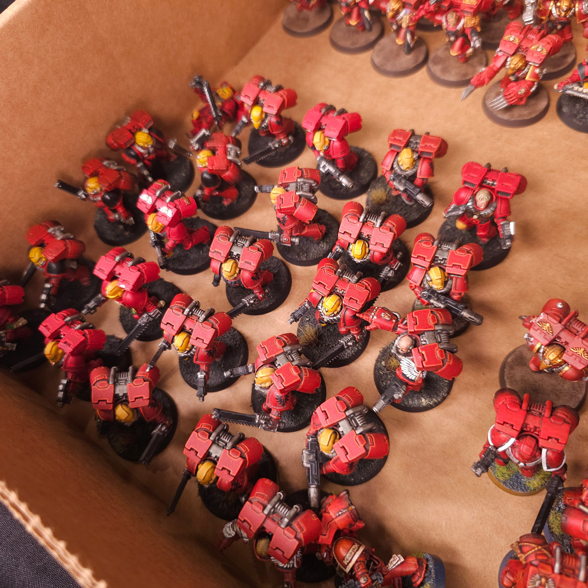 Warhammer 40,000 - Blood Angels - Painted Firstborn Jump Infantry Force